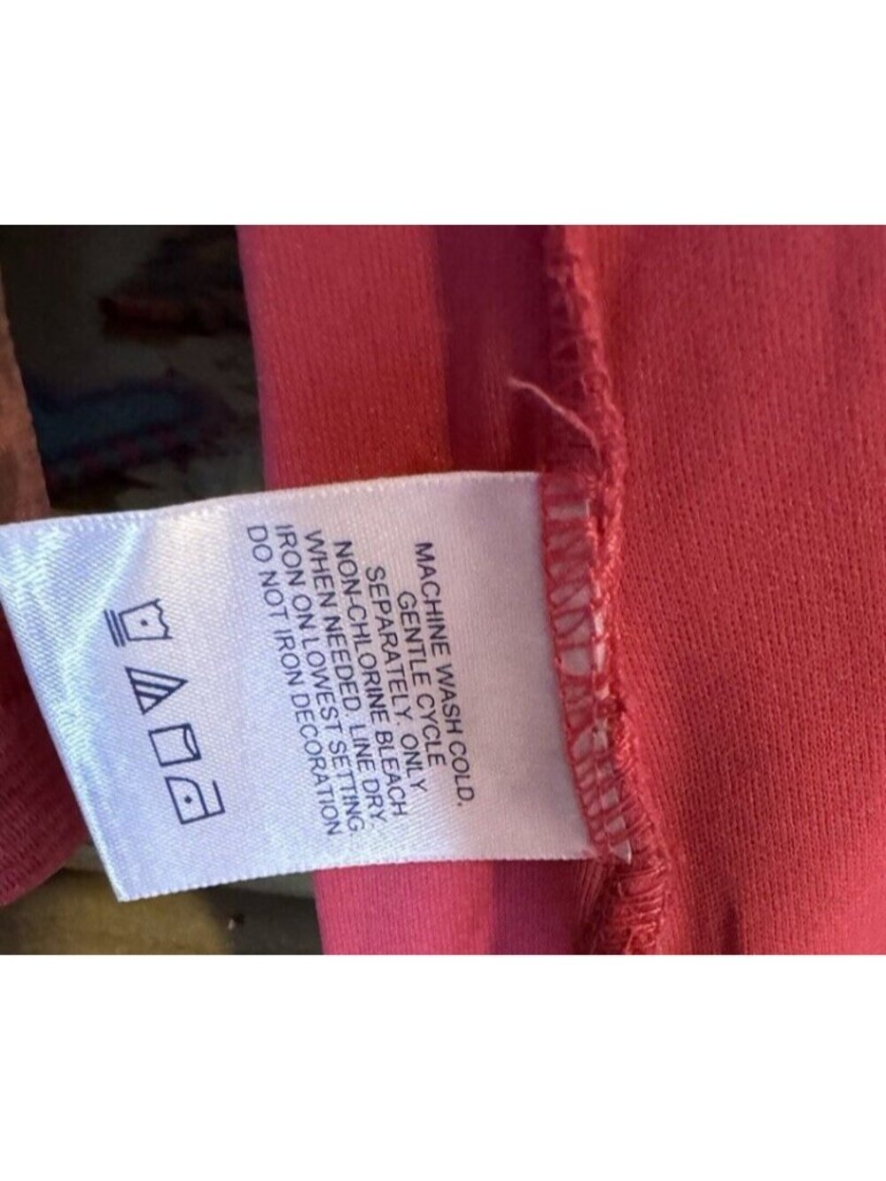 Faded Glory Women Mesh Wrap Top Blouse Rose Shimmer Size Medium new - Picture 5 of 6